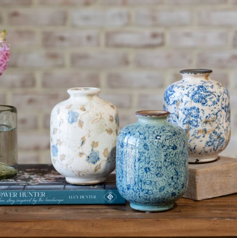 6" Print Vase