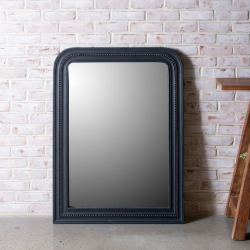 Wide Wood Mirror