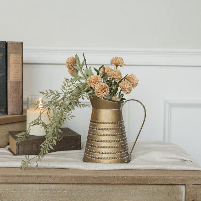 7" GOLD PITCHER