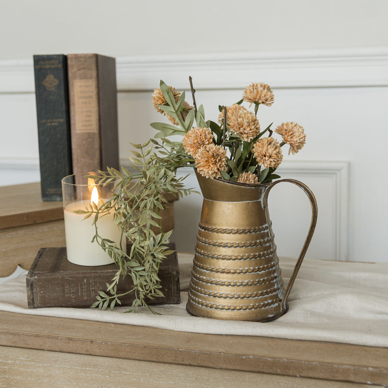 7" GOLD PITCHER