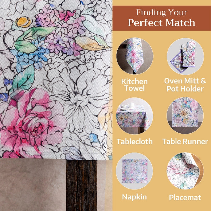 Cotton Apron - Floral Love