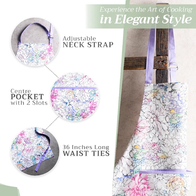 Cotton Apron - Floral Love