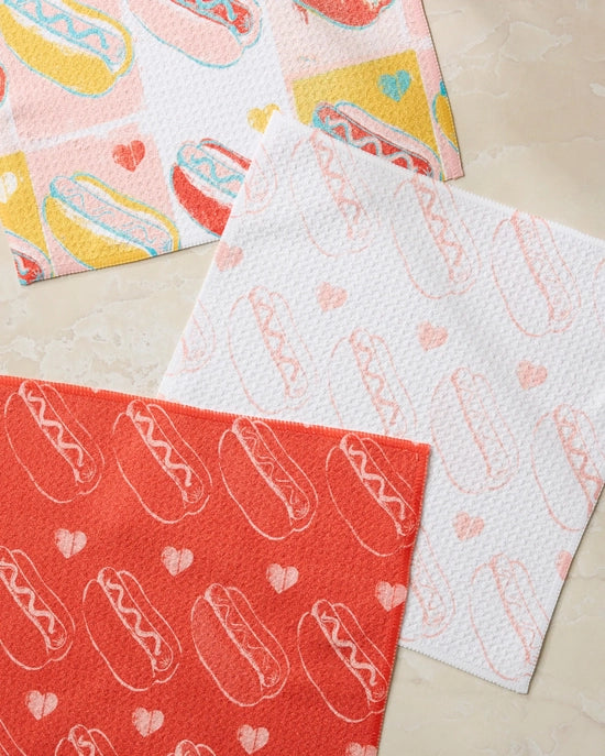 Geometry Dishcloth Set - Fun Franks