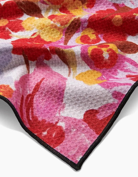 Geometry Dog Towel - Pup Florals