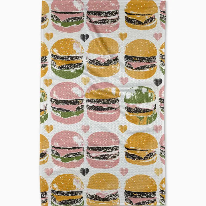 On the Grill Tea Towel