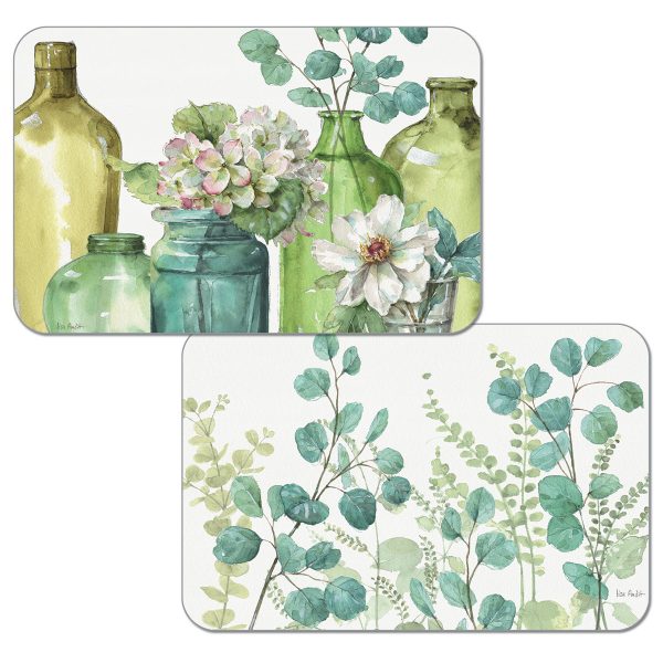 Greenery Reversible Plastic Placemat