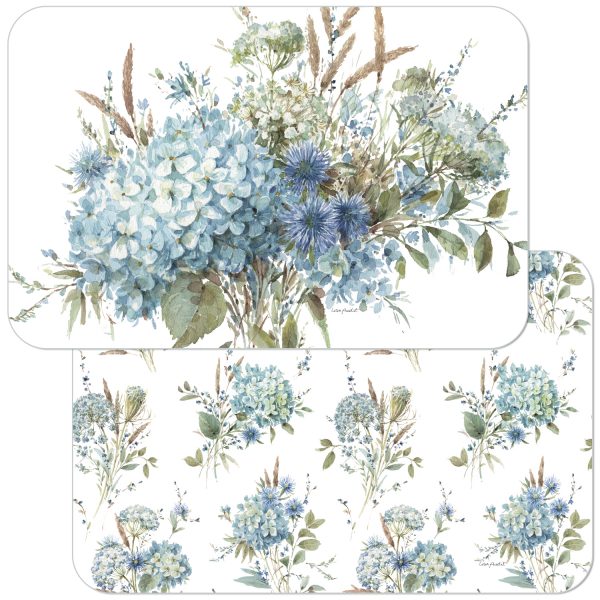 Bohemian Blue Reversible Plastic Placemat