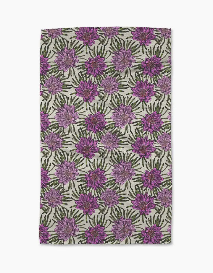 Geometry Tea Towel - Montana Bitterroot