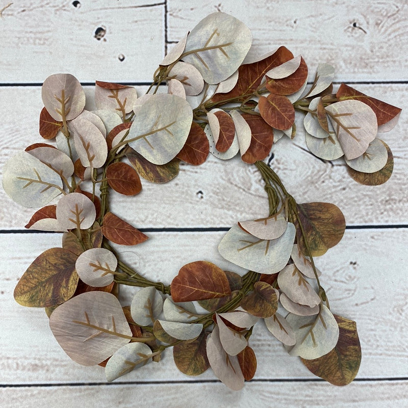 Fall Eucalyptus Candle Ring
