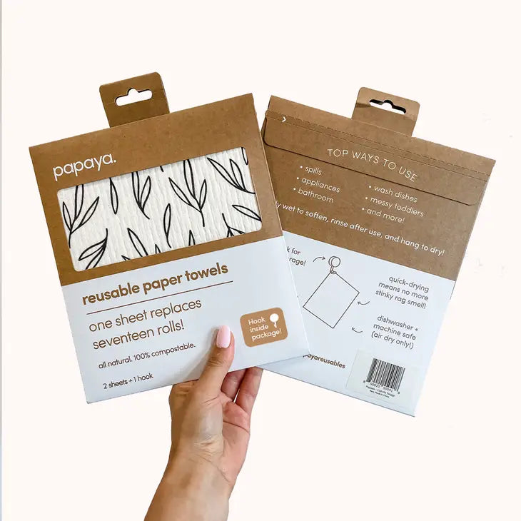 Papaya® Reusable Paper Towel - 2 pack