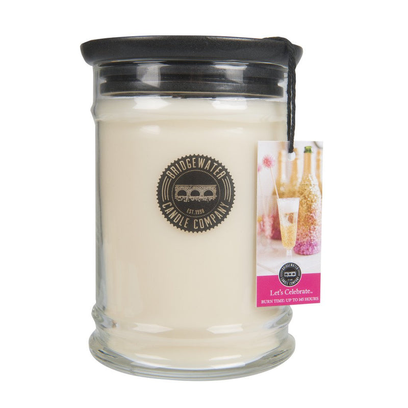 18OZ LARGE JAR CANDLE-LET'S CELEBRATE