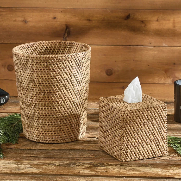 Rattan Waste Basket