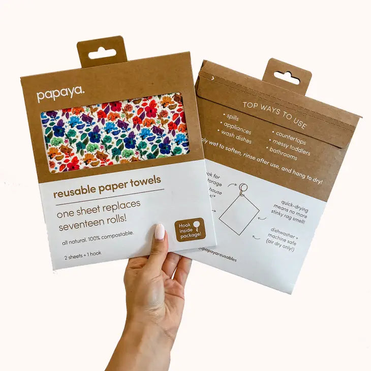 Papaya® Reusable Paper Towel - 2 pack