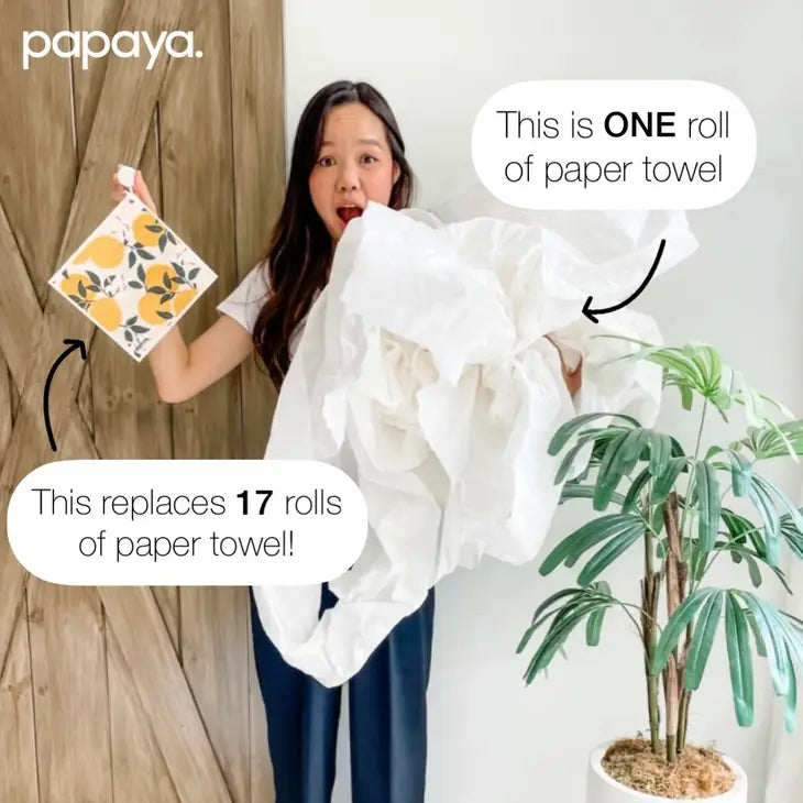Papaya® Reusable Paper Towel - 2 pack