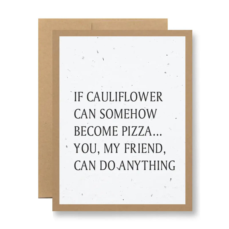 Plantable Card- If Cauliflower