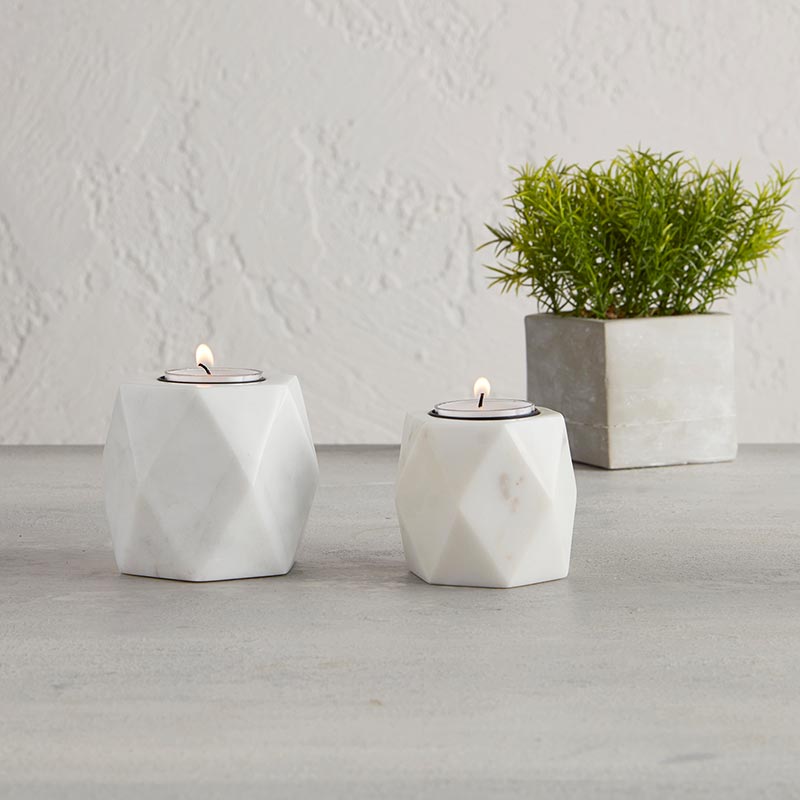 Hexa Pillar Candle Holder