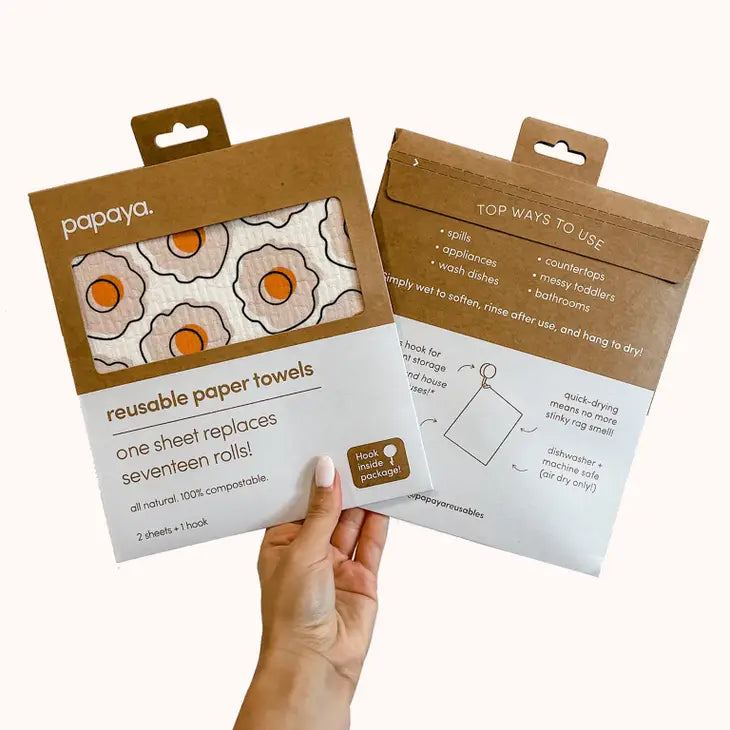 Papaya® Reusable Paper Towel - 2 pack