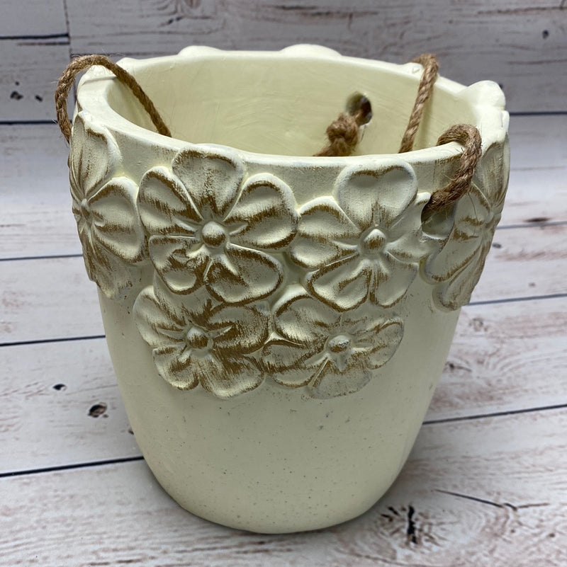 Flowery Hanging Planter