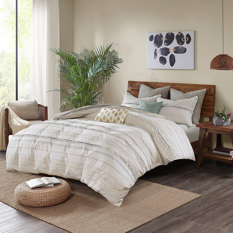 New Cotton Printed Duvet Cover Set