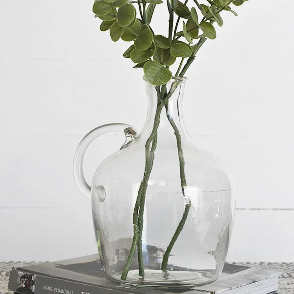 Clear Glass French Bottle